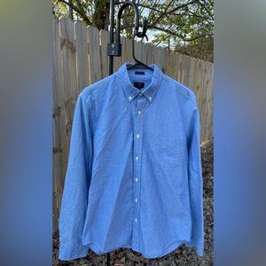 J. Crew • Men’s Long Sleeve Botton Down Dress Shirt • Size Medium